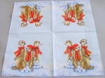 Ambiente Lunch Serviette 33 x 33 cm pro Stück Snowball Fun
