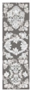 Reddy Cards Rubbeltransfer Klöppelspitze, creme Blumenornamente und Ecken