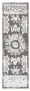 Reddy Cards Rubbeltransfer Klöppelspitze, creme Blumenornamente und Bänder