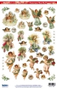 Rubbeltransfer, Nostalgische Weihnachtsmotive, A4, 30 Motive
