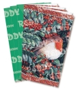 Reddy Cards Metallgravur Doppelkarte Motiv Rotkehlchen