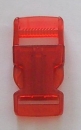 UNION Knopf Steckschnalle 25 mm rot