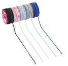Creapop Zackenborte 3 mm pro Meter hellblau