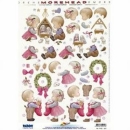 3D Stanzbogen Moreheads Weihnachten 4
