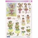 3 D Stanzbogen Fairie Poppets