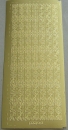 Konturensticker Borte XIII gold