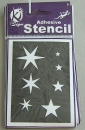 Schablone Sterne 7 x 10 cm