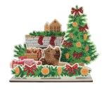 Craft Buddy CA-SCKT6 Crystal Art 3D Scene Festive Fireplace