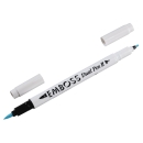 Embossingstift mit 2 Spitzen  17,5 ml transparent