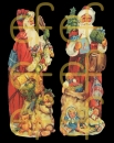 Lebkuchen Bild Weihnachtsmänner 11,5 cm