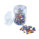 Millefiori, ø 5 - 6 mm, 40 g