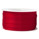 Doppelsatinband pro Meter 3 mm breit rot
