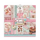 Stamperia Block Small mit 10 doppelseitig bedruckten Papieren Sweety