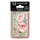 Stamperia Magnet 8 x 5.5 cm Butterflies and Roses
