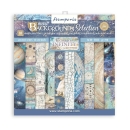 Stamperia Pad 12 x 12 inch Paper Pack / Papiere Maxi Background Selection Cosmos Infinity