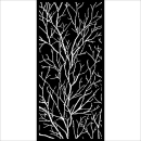 Stamperia Mixed Media Thick Stencil Schablone 12 x 25 cm Branches