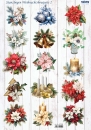 Reddy Cards Stanzbogen Weihnachtsbouquets