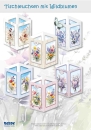 Reddy Cards Tischleuchten mit Wildblumen transparent