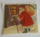 Wachsbild Santa