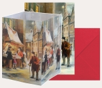 Laternengrüße Weihnachtsbude