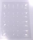 Bubbles Klarsichtfenster 36 x 36 mm