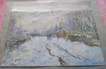 Caspari Adventskalender "Monet"