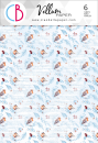 Ciao Bella Paper Patterns A4 Vellum Winter Journey