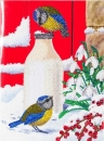 Craft Buddy CCKXL-9 Giant Crystal Art Card 21 x 29 cm Birds Milkshake