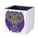 Craft Buddy Crystal Art Folding Storage Box Owl