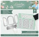 Crafter's Companion Country Lane Stamp & Die Stempel und Stanzschablone Cottage Window