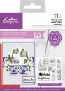 Crafter's Companion Celebrate the Season Clear Stamp Alpin Village