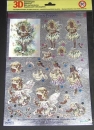 3D Metallgravur Stanzbogen Fairie Poppets