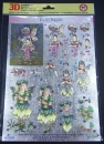 3D Metallgravur Stanzbogen Fairie Poppets