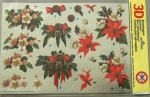 3 D Stanzbogen A 4 Weihnachtsliche Bouquets