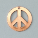 Efcolor Hänger Friedenszeichen Durchmesser 26 mm