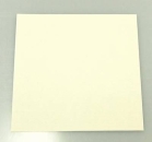 Einlegekarte quadratisch 130 Gramm elfenbein