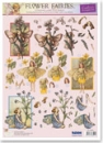 3D Stanzbogen Flower Faries Nr. 21