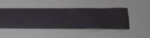 Schrägband ungefalzt pro Meter schwarz 24 mm