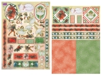 Reddy Cards Dufex Stanzbogen Holly & Christmas Tree (Flower Fairies)