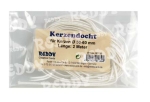 Flachdocht für Kerzen mit Durchschnitt von 50 bis 60 mm