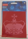 GOLDZACK Flocktransfer Krone rot