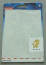 GOLDZACK Folientransfer Löwenkopf gold 10 x 13 cm
