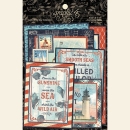 Graphic 45 Catch of the Day Ephemera & Journaling Cards