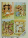 Le Suh 3 D Bogen im Format 50 x 70 cm Hund + Katze