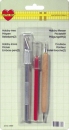 Le Suh Set aus Messer-, Prickelstift- + Prägestift