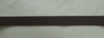 Helanca Gummiband 20 mm braun pro Meter elastisch