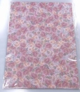 Vellum transparent Streublüten rosa