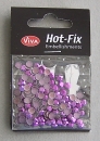 VIVA Decor Hot Fix Steine "Octagon Metallic" purpur 5 mm