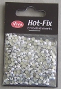 VIVA Decor Hot Fix Steine "Octagon Metallic" silber 4 mm