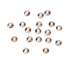 Hotfix Strasssteine rund 2,5 mm golden shadow